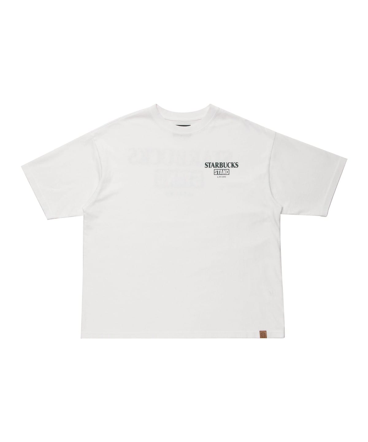 【ショップ限定商品】STARBUCKS STAND by BEAMS ビームス / LOGO S/S Tシャツ Tシャツ・カットソー MEN WHITE L 【ショップ限定商品】STARBUCKS STAND by BEAMS ビームス / LOGO S/S Tシャツ Tシャツ・カットソー MEN WHITE L