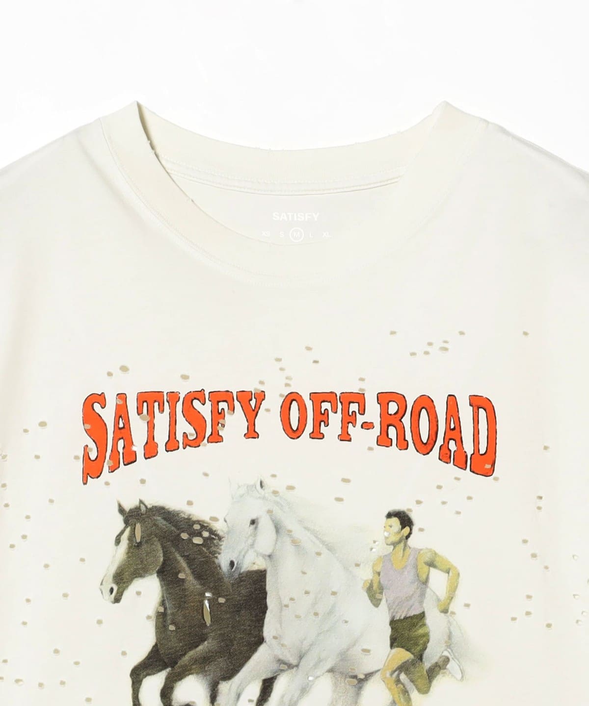 BEAMS（ビームス）SATISFY / MothTech(TM)T-Shirt（Tシャツ