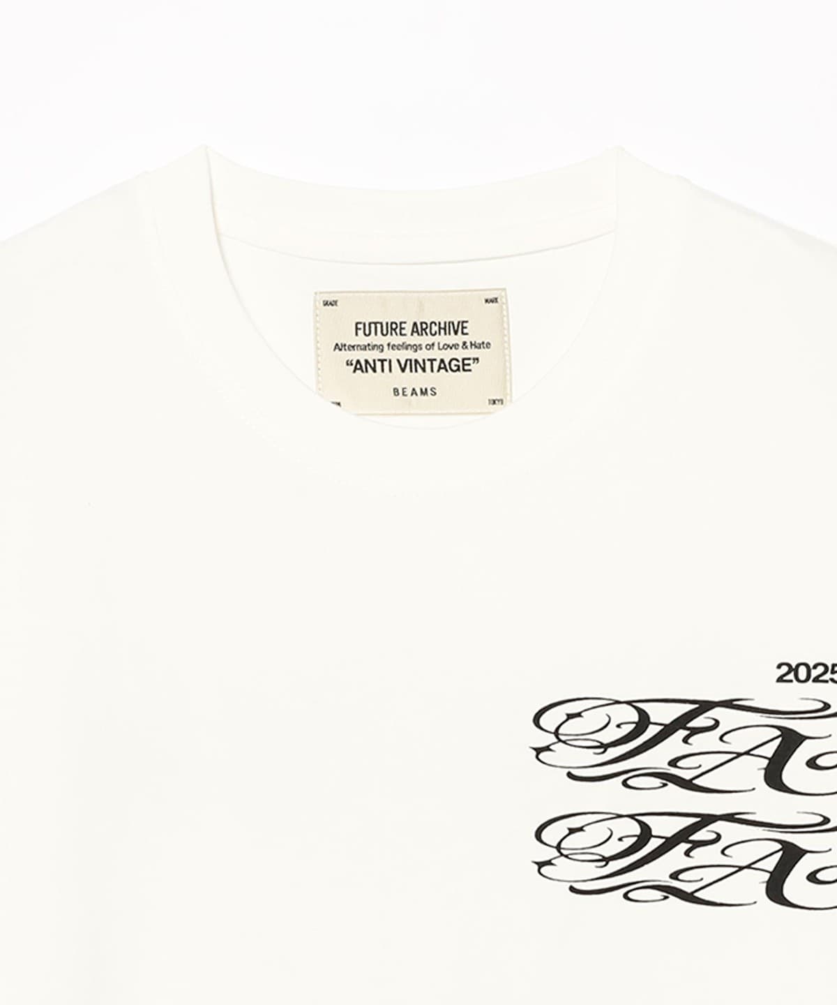 BEAMS（ビームス）FUTURE ARCHIVE × Pickyou / LOGO TEE（Tシャツ