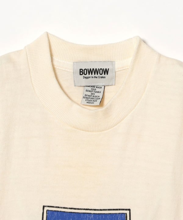新品＊ビームスボーイ【別注】BOW WOW RINGER T-shirt BOW WOW × BEAMS BOY /別注 ビームスボーイ リンガーTシャツ