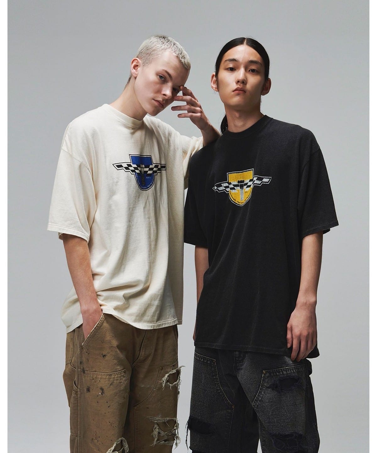 BOWWOW \"LET IT BE\" Tシャツ フェード BOWWOW 