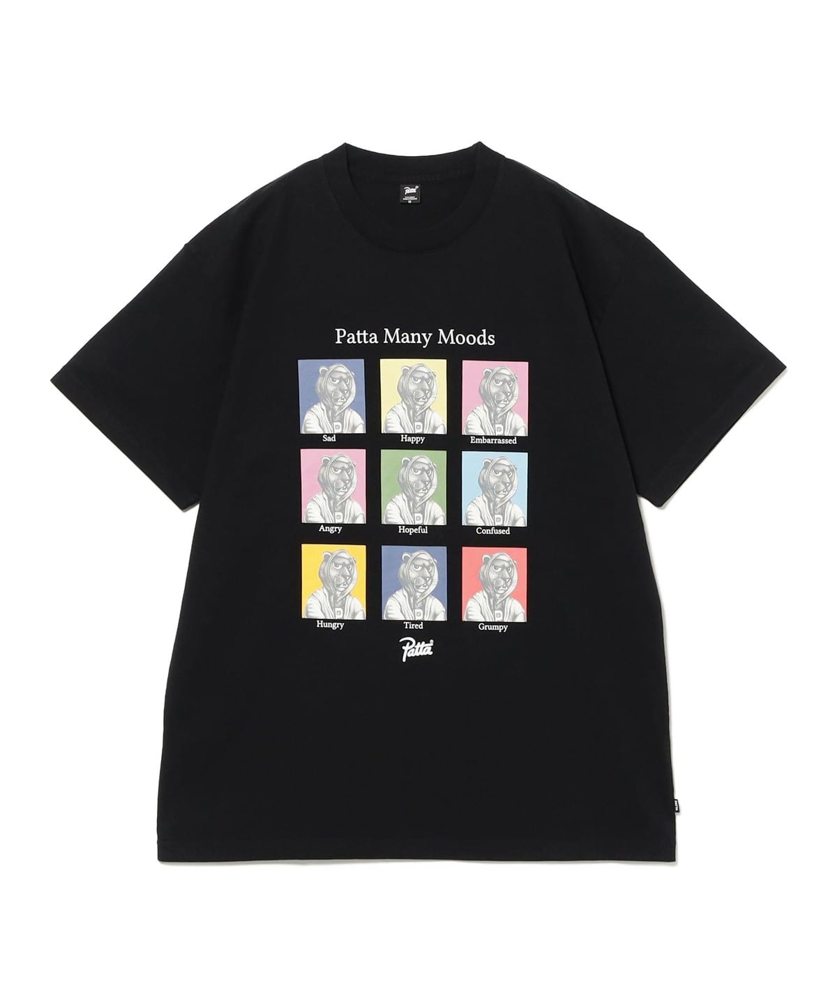 PATTA パタ / Many Moods T-Shirt Tシャツ・カットソー MEN Black L PATTA パタ / Many Moods T-Shirt Tシャツ・カットソー MEN Black L