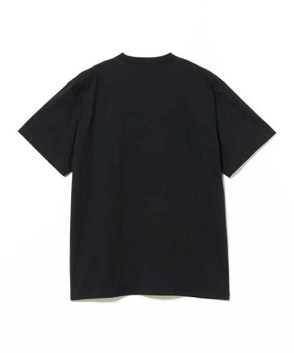 フットボールシャツ パタ Patta 新品未使用 黒 ナンバリングビッグプリントメッシュ切替 a.p.o.v. tシャツ XL BEAMS シャツ