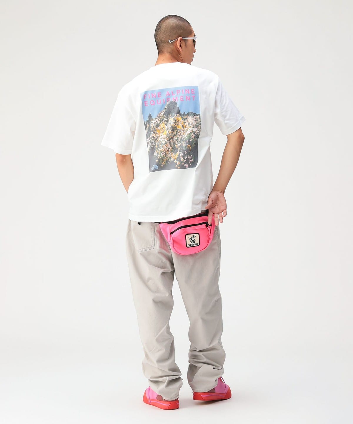 BEAMS（ビームス）THE NORTH FACE / Mountain Flower Tee（Tシャツ
