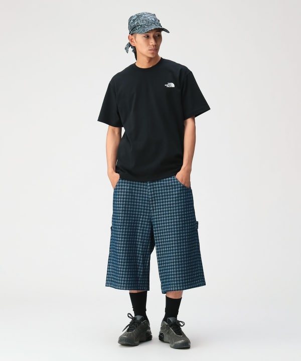 【8月6日降价】THE NORTH FACE /短袖后背方形Traverse Logo T恤 模特：179cm 尺码：L