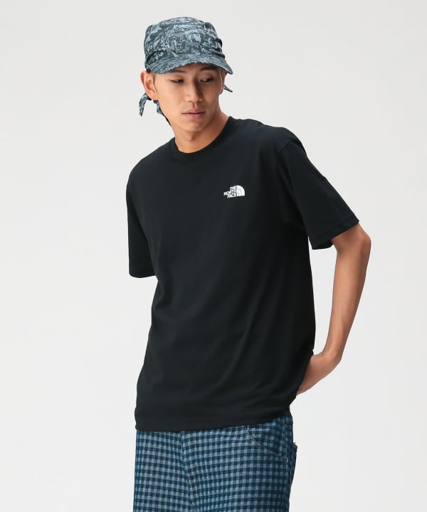 【8月6日降价】THE NORTH FACE /短袖后背方形Traverse Logo T恤 模特：179cm 尺码：L