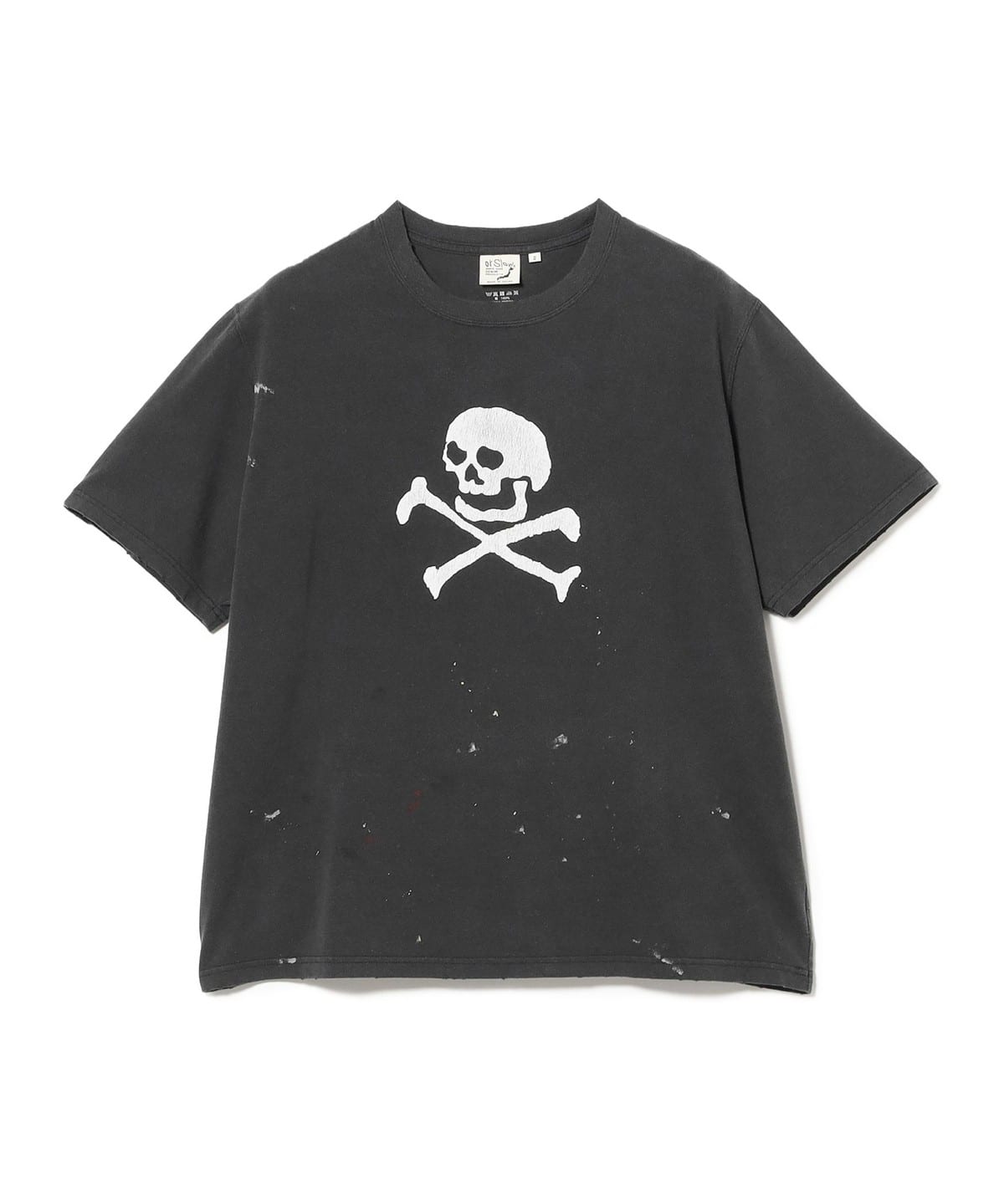 BEAMS（ビームス）orSlow / Vintage Fade Skull Print T-Shirt（T 