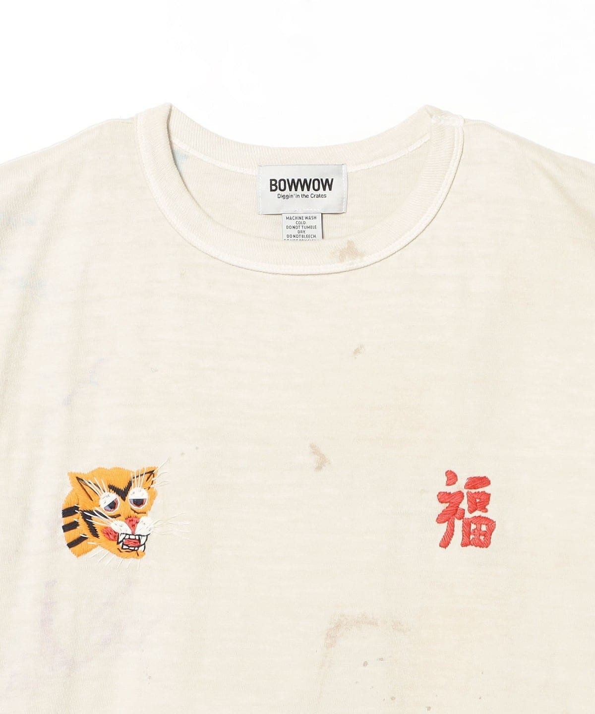 BEAMS（ビームス）BOW WOW / VIETNAM 8812 TEE AGED（Tシャツ