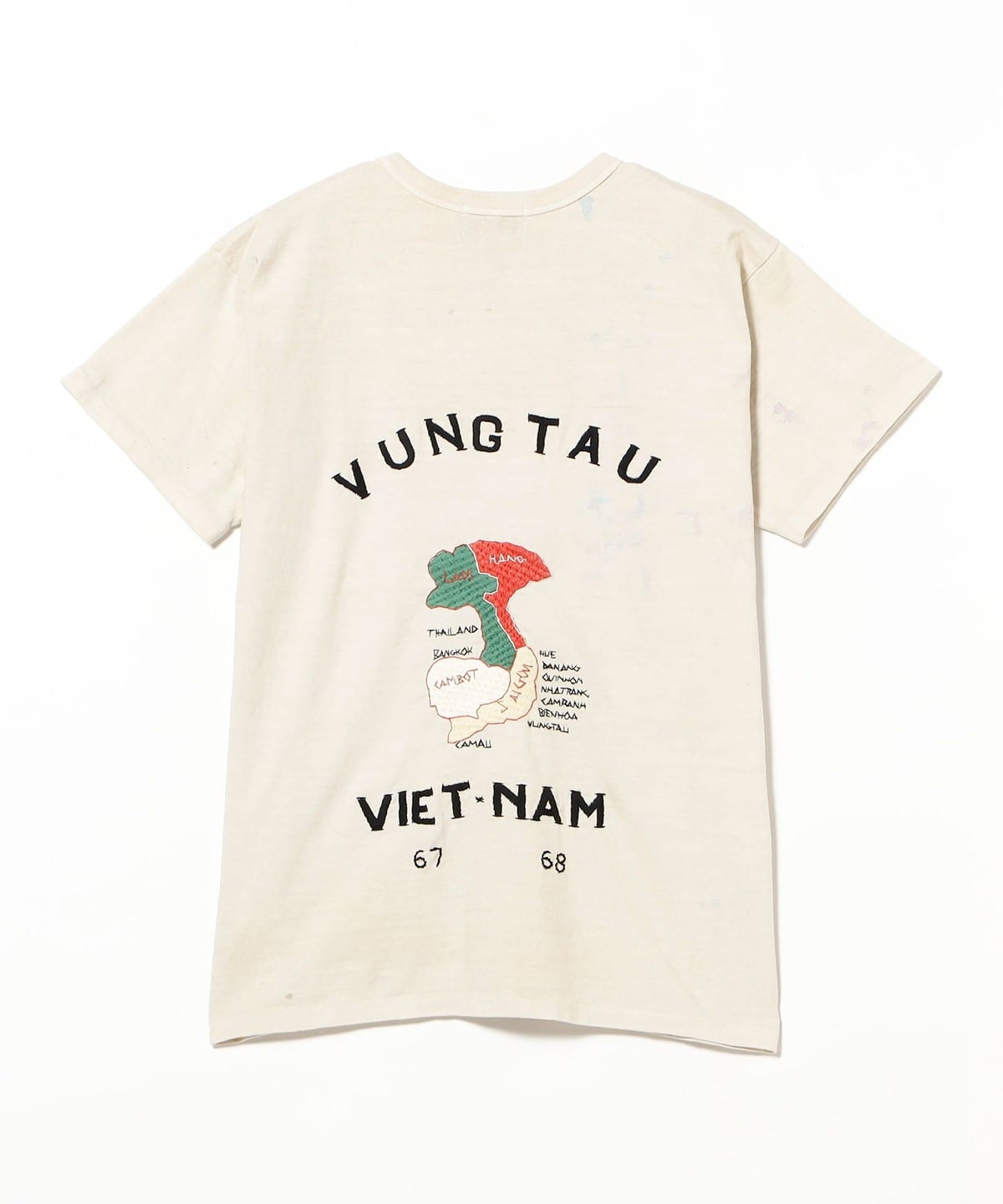 BEAMS（ビームス）BOW WOW / VIETNAM 8812 TEE AGED（Tシャツ
