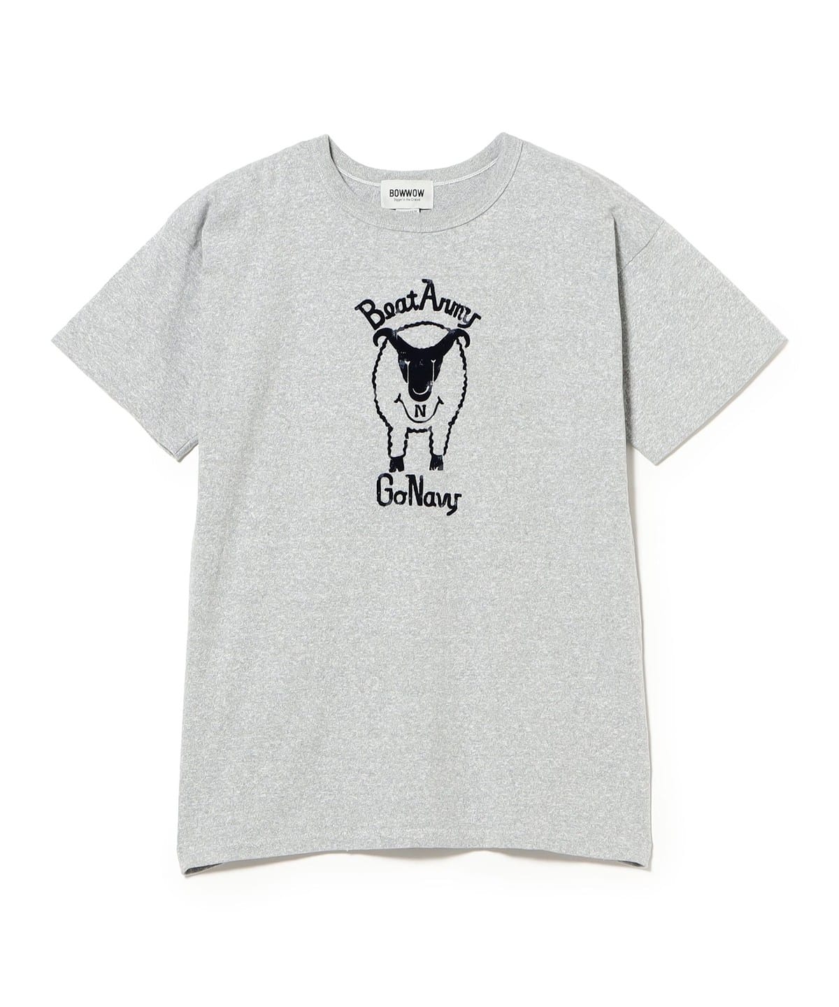BOW WOW �o�E ���E / BEAT ARMY TEE T�V���c�E�J�b�g�\�[ MEN 88/12 GRAY XL