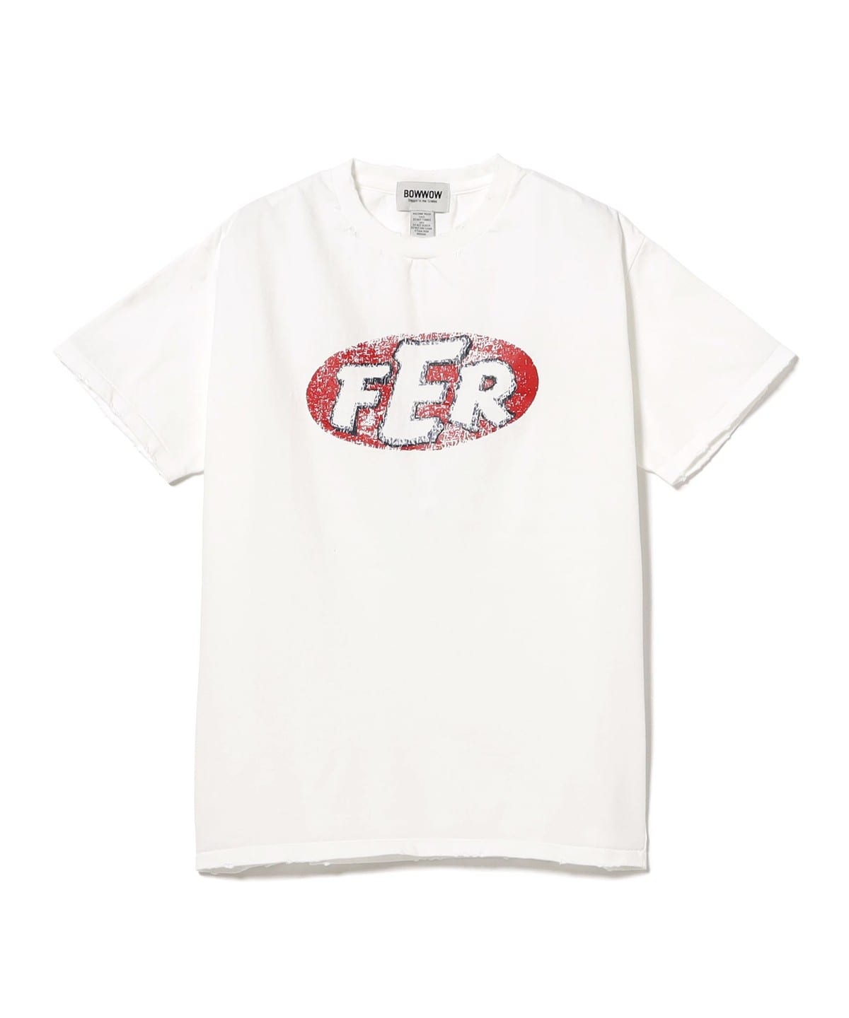 BEAMS（ビームス）BOW WOW / FER MOTORSPORT TEE AGED（Tシャツ