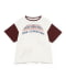 WHITE×BURGANDY