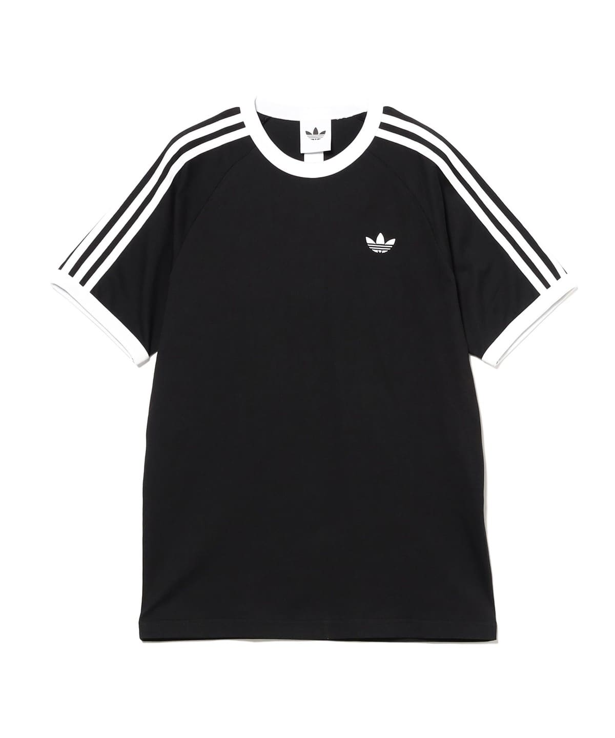 adidas �A�f�B�_�X / �X���[�X�g���C�v T�V���c T�V���c�E�J�b�g�\�[ MEN BLACK S