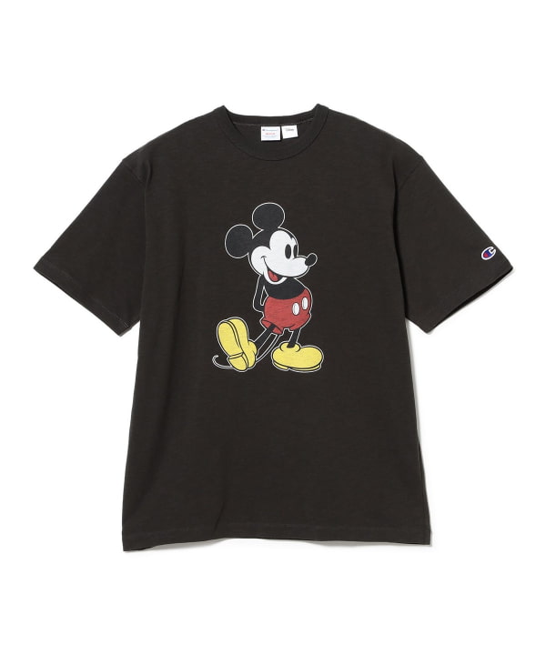 BEAMS別注　チャンピオン　ディズニー BEAMS（ビームス）【別注】Champion / ミッキーマウス / Tシャツ（T