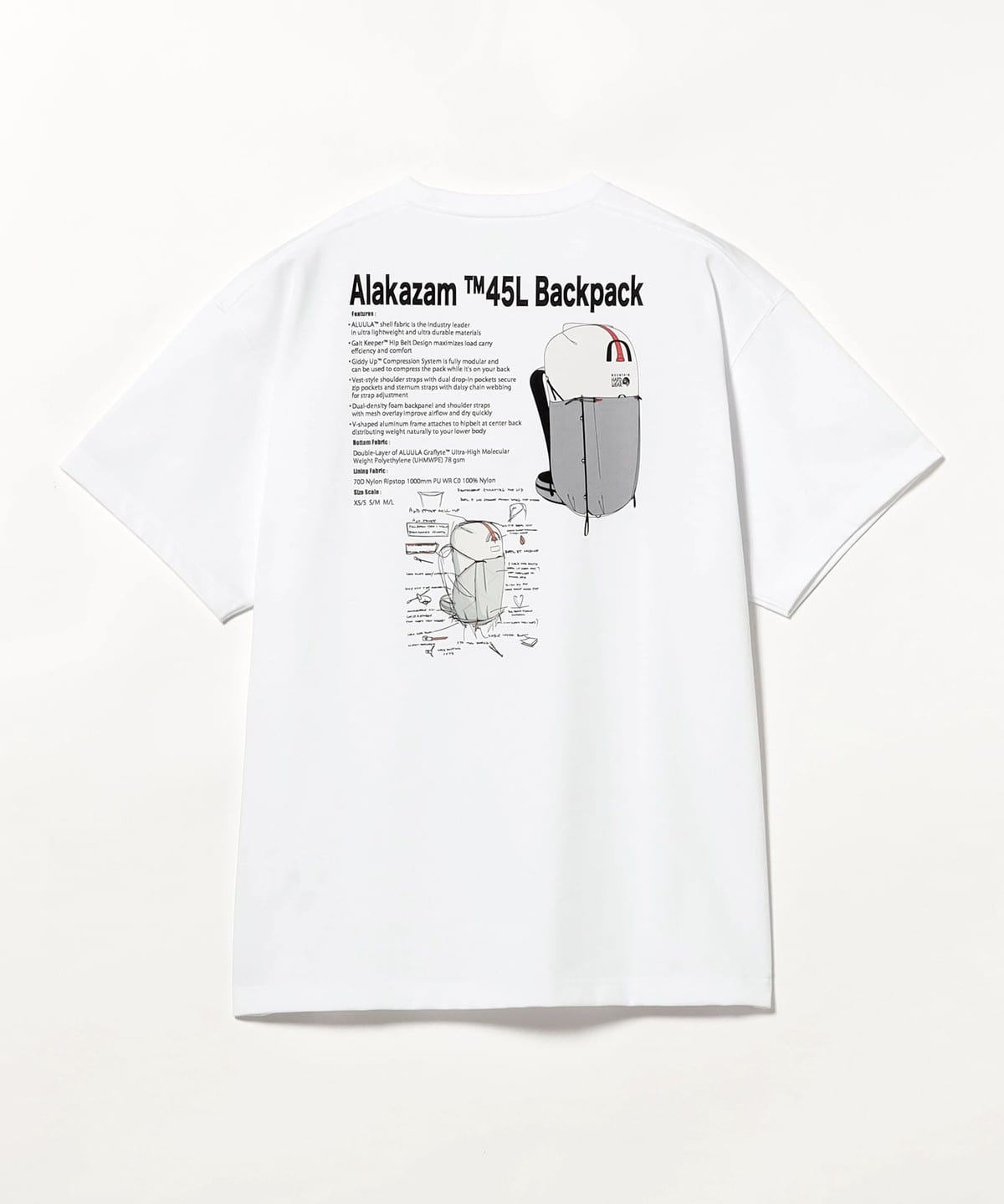 BEAMS（ビームス）【別注】MOUNTAIN HARDWEAR / Alakazam Backpack Tee