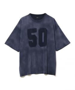 フェード ナンバリング Tシャツ【ワイドショートフィット】