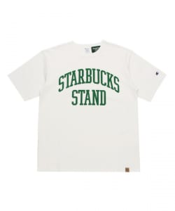 【ショップ限定商品】STARBUCKS STAND by BEAMS × Champion / ヘビーウェイトTシャツ