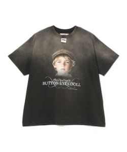 DAIRIKU / BUTTON EYE DOLL SUNBURN H-S TAG TEE