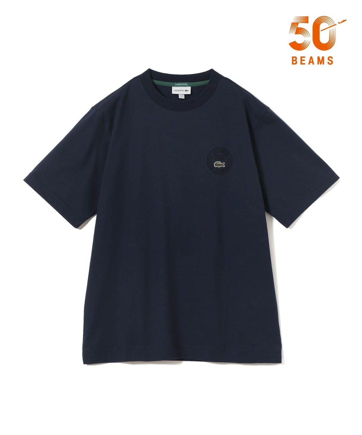 【BLANC】【別注】LACOSTE / バッジ カノコ Tシャツ BEAMS（ビームス）【別注】LACOSTE / バッジ カノコ Tシャツ（Tシャツ