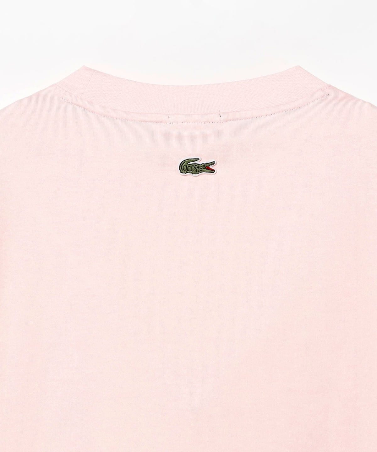 BEAMS（BEAMS）[別注] LACOSTE / 徽章T卹（T卹，裁剪縫製T卹）線上商店