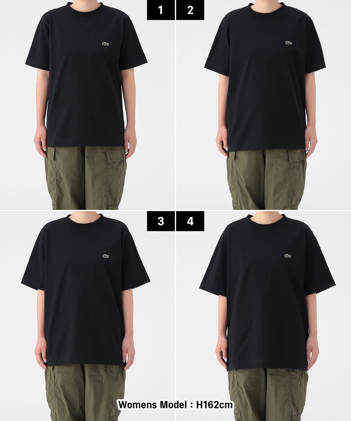 BEAMS（ビームス）【タイムセール】【別注】LACOSTE / バッジ Tシャツ