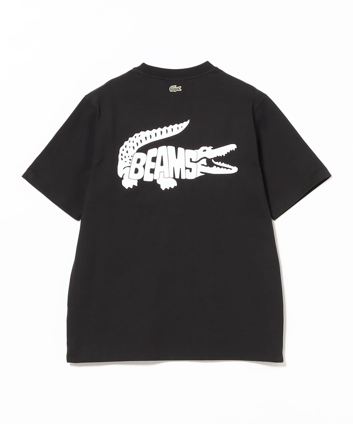 【新品タグ付】LACOSTE × BEAMS 別注 ロゴ Tシャツ ブラック 4 BEAMS（ビームス）【タイムセール】【別注】LACOSTE / ロゴ Tシャツ（T