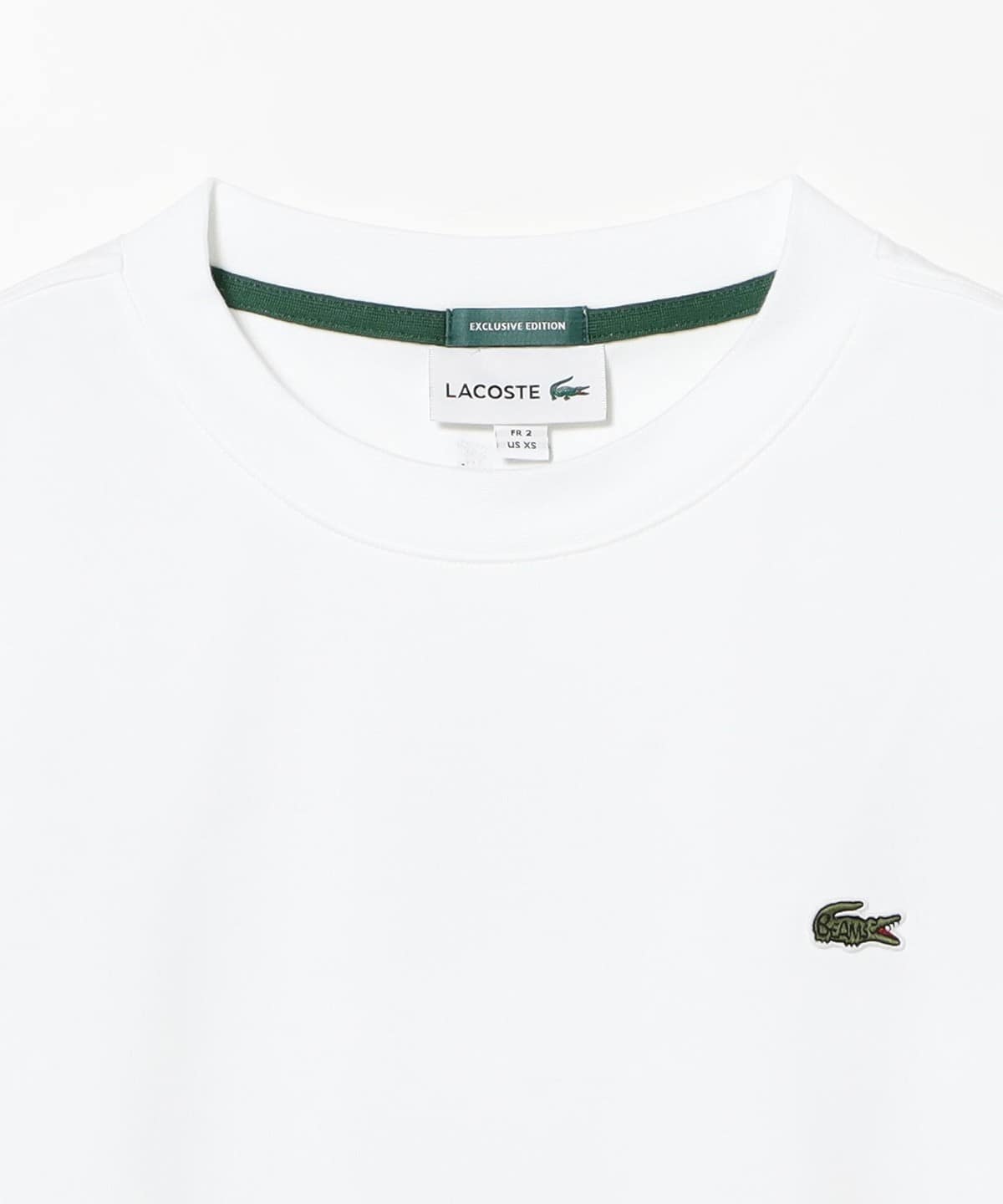BEAMS（ビームス）【別注】LACOSTE / アーカイブバッジ Tシャツ（T