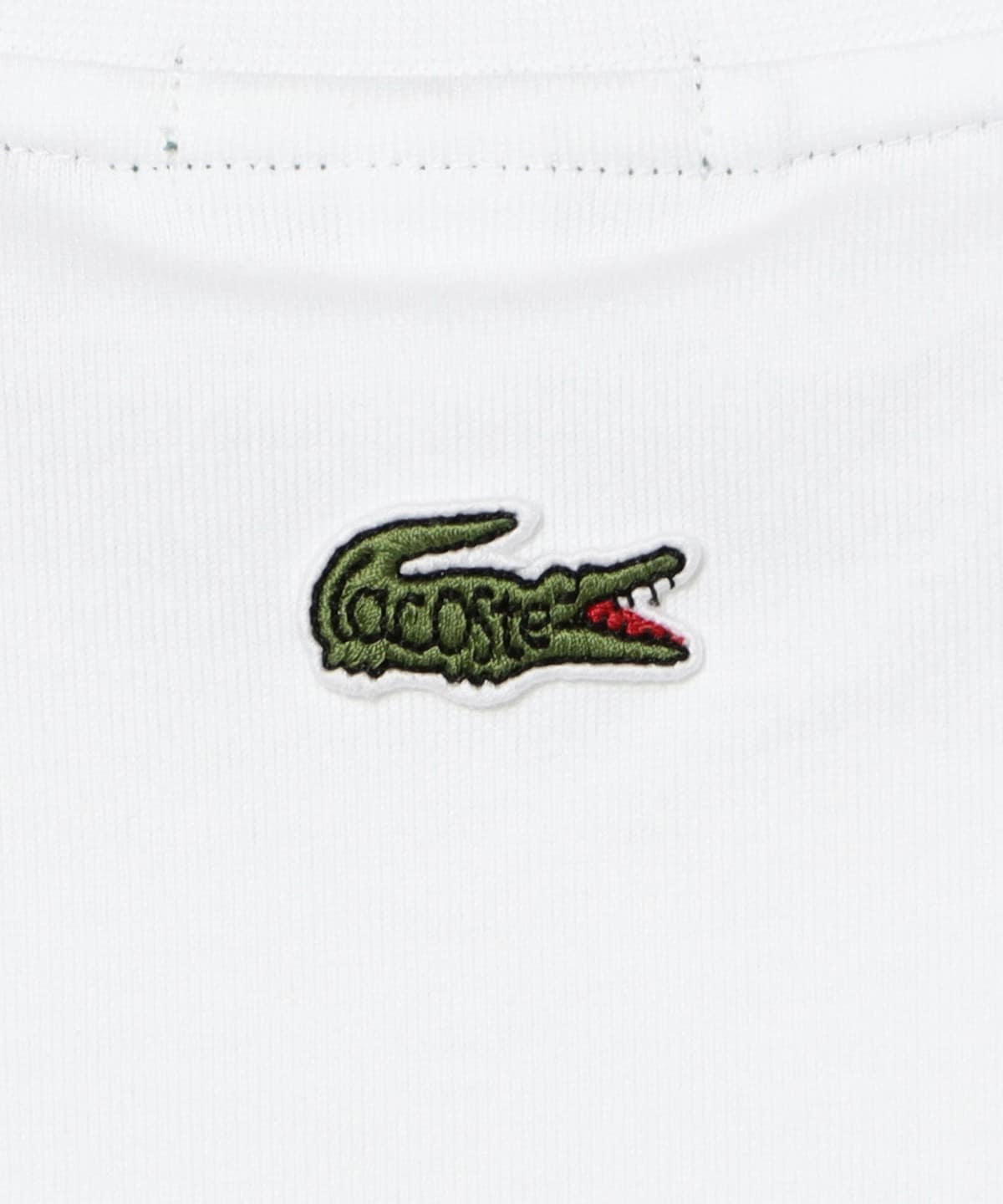 BEAMS（ビームス）【別注】LACOSTE / アーカイブバッジ Tシャツ（T