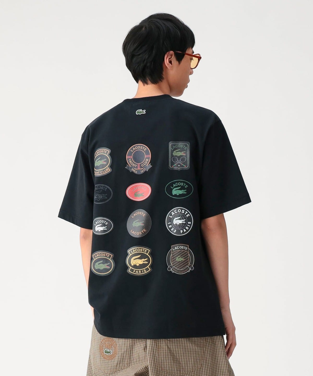 BEAMS (BEAMS) [Special order] LACOSTE / Archive Badge T-Shirt (T