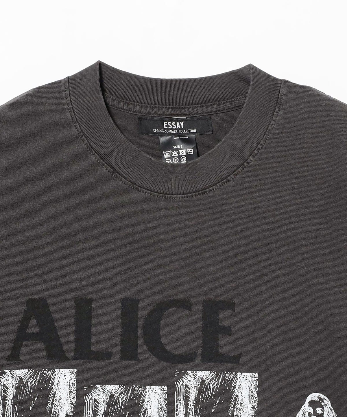 BEAMS（ビームス）ESSAY / OVERSIZED GARMENT DYE T-SHIRT（Tシャツ 