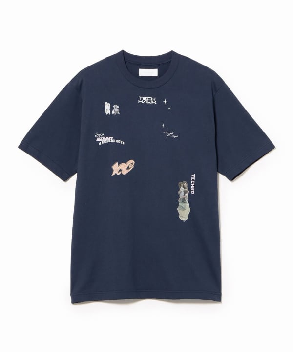 BEAMS(ビームス)ICE&TECNHO / DISPERSED OBJECT TEE(Tシャツ BEAMS(ビームス)ICE&TECNHO / DISPERSED OBJECT TEE(Tシャツ