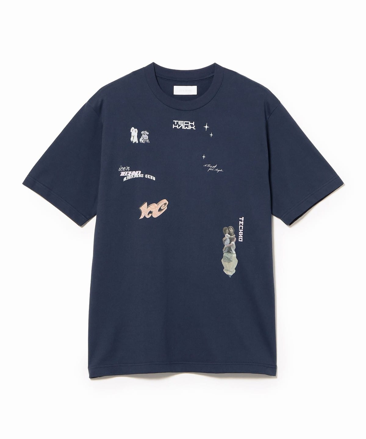BEAMS(ビームス)ICE&TECNHO / DISPERSED OBJECT TEE(Tシャツ BEAMS(ビームス)ICE&TECNHO / DISPERSED OBJECT TEE(Tシャツ