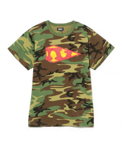 High Scream Center / Camo Print T-shirt