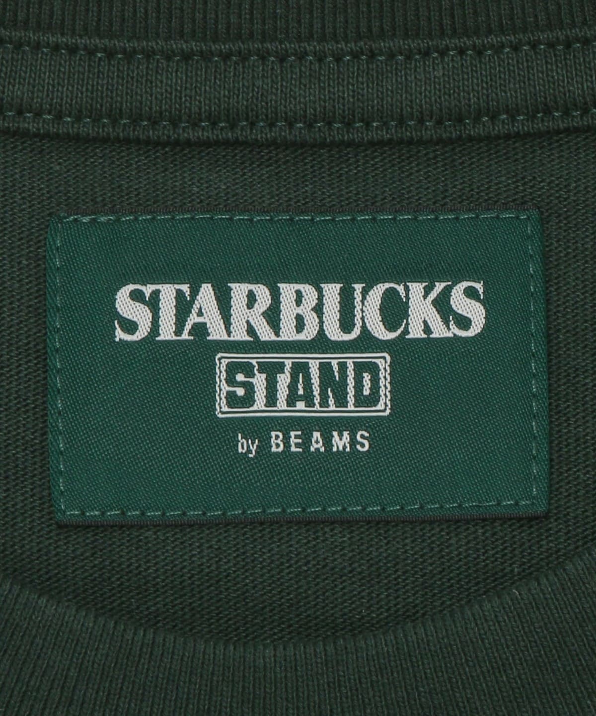 スターバックス　スタバ　トミカ　ビームス　Ｔシャツ　グリーン　M BEAMS（ビームス）【ショップ限定商品】STARBUCKS STAND by BEAMS