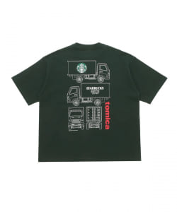 【ショップ限定商品】STARBUCKS STAND by BEAMS × トミカ / Print T-shirt①