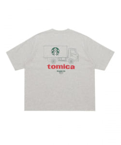 【ショップ限定商品】STARBUCKS STAND by BEAMS × トミカ / Print T-shirt②