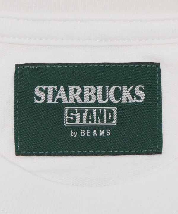 STARBUCKS BEAMS トミカ Tシャツ Mサイズ　グレー　スタバ STARBUCKS STAND by BEAMS トミカ トラックプリント キッズ Tシャツ B