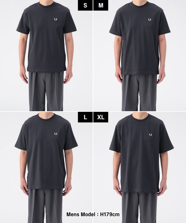 BEAMS（ビームス）【別注】FRED PERRY / ロゴ Tシャツ（Tシャツ