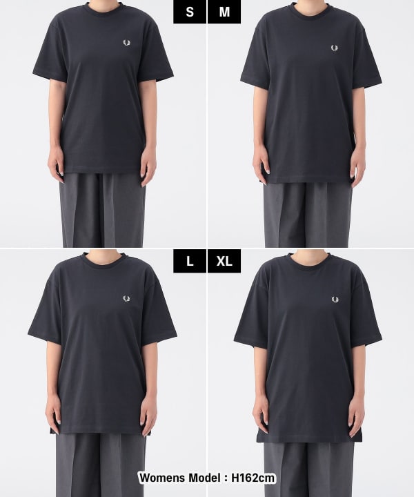 BEAMS（ビームス）【別注】FRED PERRY / ロゴ Tシャツ（Tシャツ