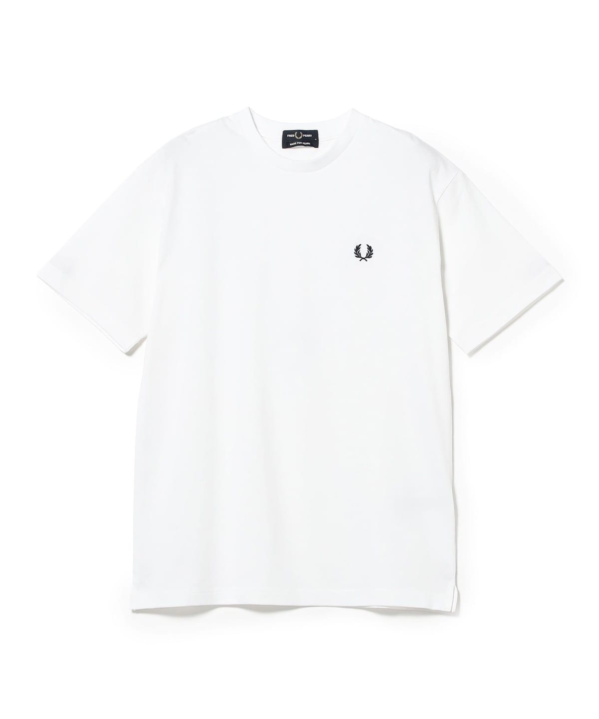 【 EDIFICE別注】FRED PERRY ロゴＴ　Lサイズ　ナチュラル BEAMS（ビームス）【別注】FRED PERRY / ロゴ Tシャツ（Tシャツ