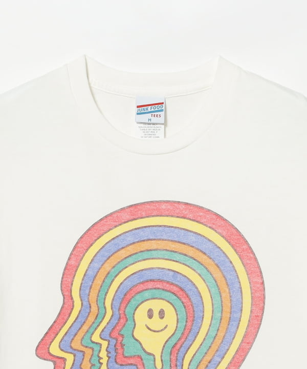 【別注】JUNK FOOD / STAY POSITIVE FLEA MARKET TEE