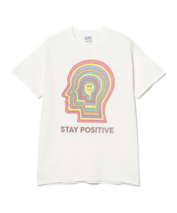 【別注】JUNK FOOD / STAY POSITIVE FLEA MARKET TEE