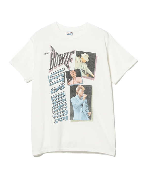 【別注】JUNK FOOD / DAVID BOWIE LETS DANCE FLEA MARKET TEE