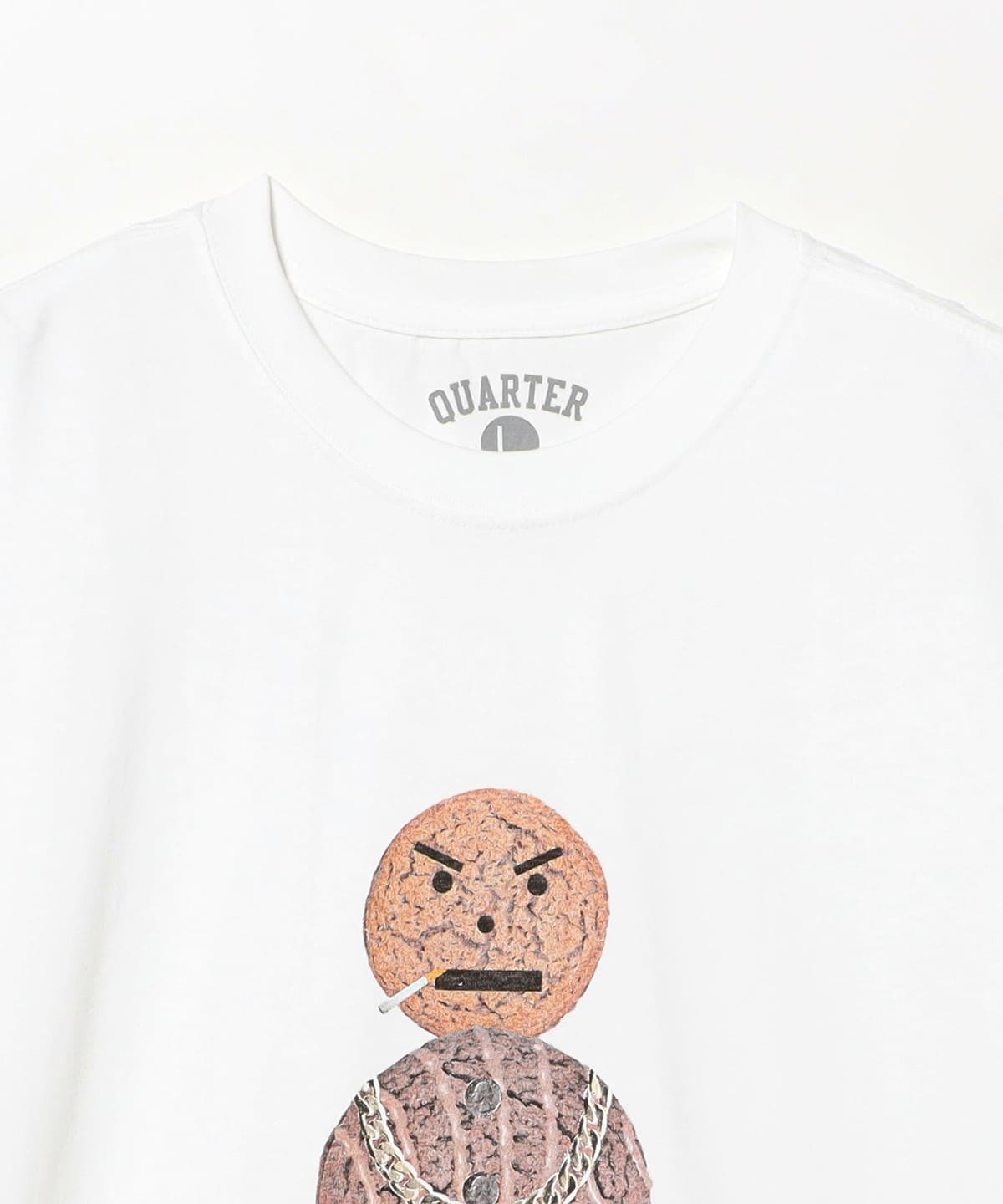 BEAMS（ビームス）QUARTER SNACKS / Big Snackman Tee（Tシャツ 