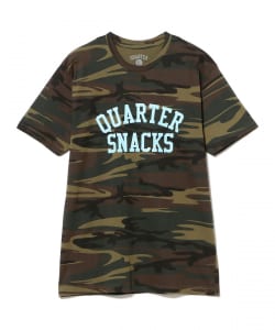 QUARTER SNACKS / Camo Arch Tee