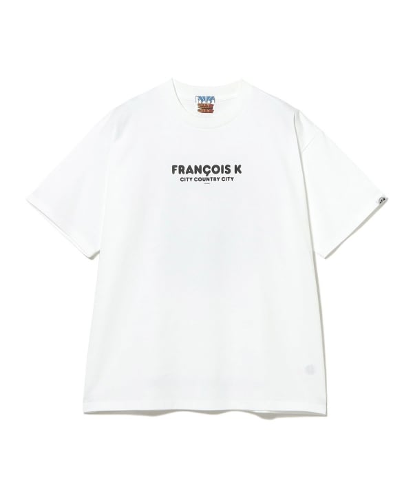 【8/13値下げ】CITY COUNTRY CITY x FRANCOIS K / COTTON T-SHIRT
