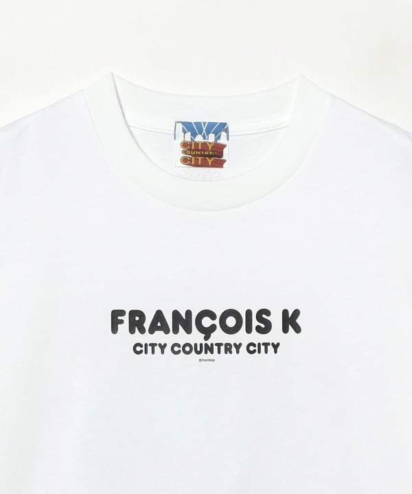 【8/13値下げ】CITY COUNTRY CITY x FRANCOIS K / COTTON T-SHIRT