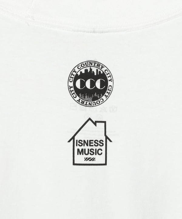 CITY COUNTRY CITY × ISNESS MUSIC / COTTO N T-SHIRT HOUSE