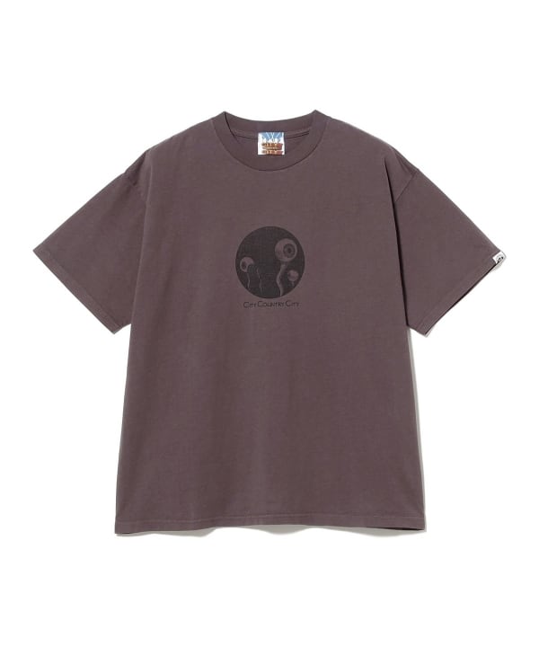 CITY COUNTRY CITY / GARMENT DYE COTTON T-SHIRT_PLOY A