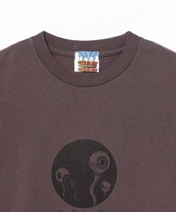 CITY COUNTRY CITY / GARMENT DYE COTTON T-SHIRT_PLOY A